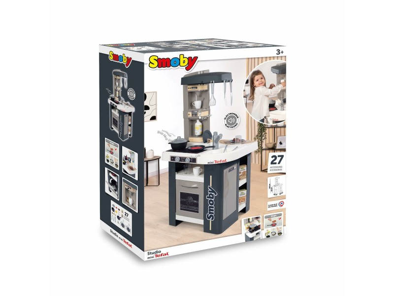 Кухня Играчка Smoby Studio Mini Tefal 100 x 48 x 46,5 cm NaN –  BB Кухни