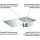 Мивка с едно корито Grohe 31552SD1 Сив NaN –  BB Мивки с единична купа
