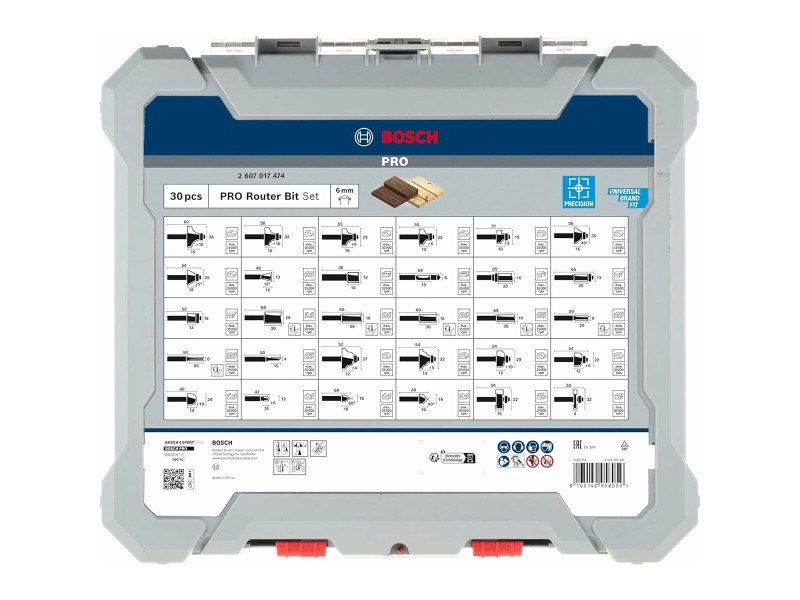 Комплект аксесоари BOSCH 30 Части NaN –  BB Обла глава