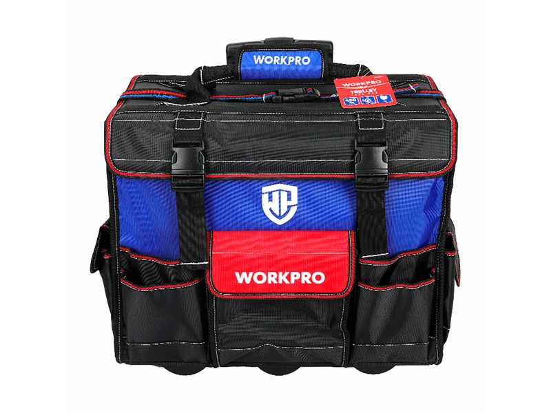 Чанта с инструменти Workpro полиестер Син Черен Червен NaN –  BB Чанти