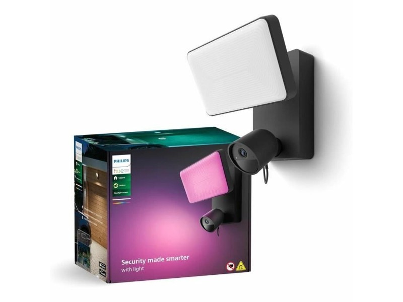 Симулирана камера за наблюдение Philips Hue Secure Flood Light NaN –  BB Камери куршуми