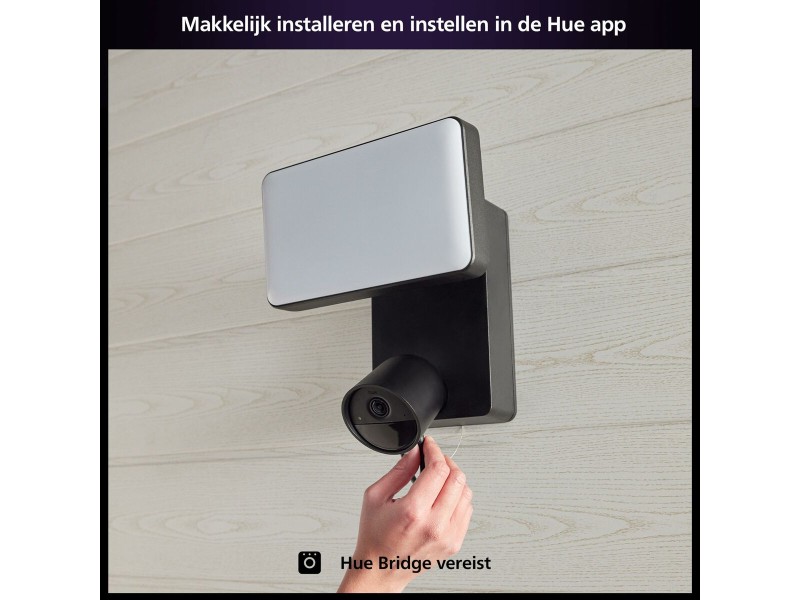 Симулирана камера за наблюдение Philips Hue Secure Flood Light NaN –  BB Камери куршуми