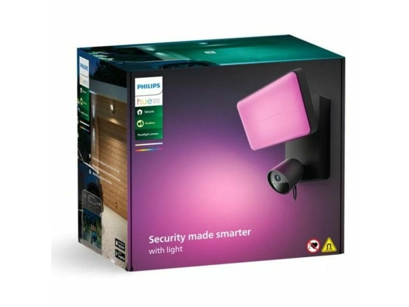 Симулирана камера за наблюдение Philips Hue Secure Flood Light NaN –  BB Камери куршуми