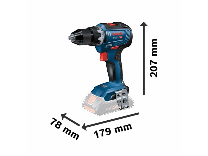 Стрелкаща бормашина BOSCH 18 V NaN –  BB Ударна бормашина