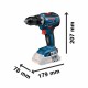 Стрелкаща бормашина BOSCH 18 V NaN –  BB Ударна бормашина