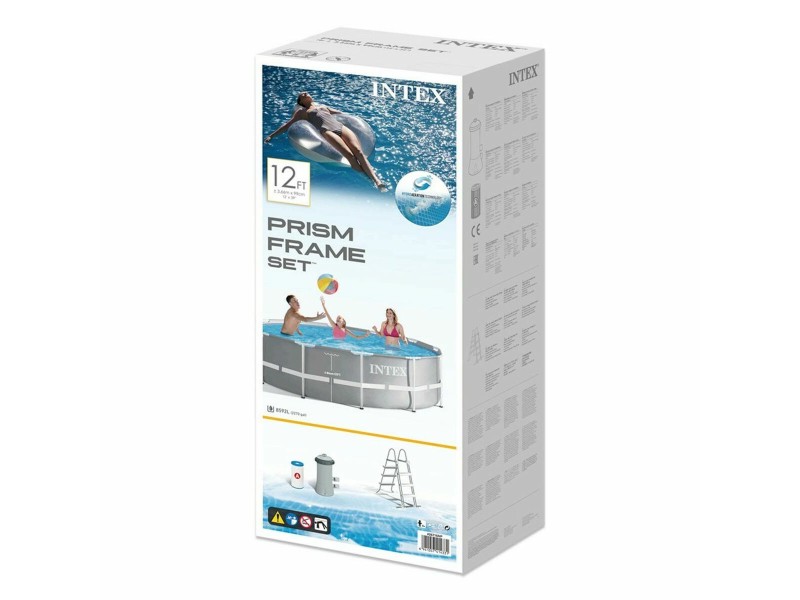 Басейн Подвижен Intex Prism Frame 366 x 99 x 366 cm 366 x 99 cm 8592 l NaN –  BB Подвижни басейни