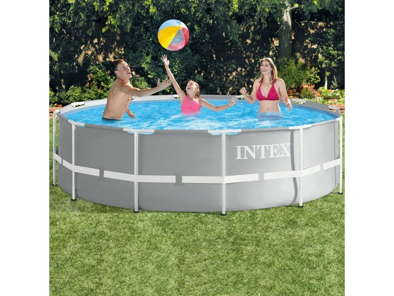 Басейн Подвижен Intex Prism Frame 366 x 99 x 366 cm 366 x 99 cm 8592 l NaN –  BB Подвижни басейни