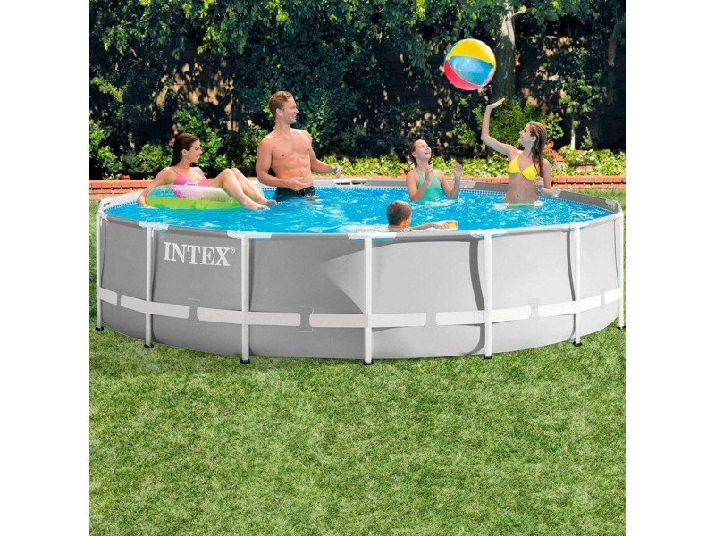 Басейн Подвижен Intex 26720 427 x 107 x 427 cm 12706 L NaN –  BB Подвижни басейни