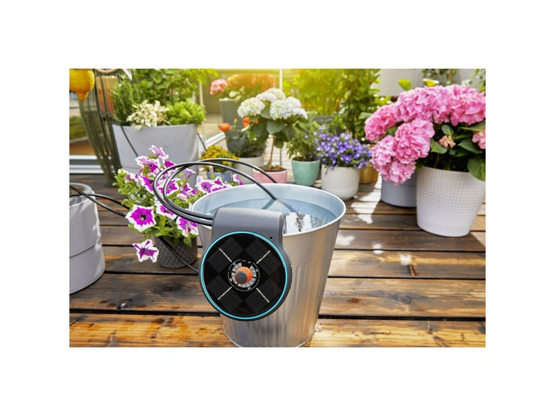 Автоматична Система за Капково Напояване на Саксии Gardena Aquabloom NaN от | techMAG.bg Автоматична Система за Капково Напояване на Саксии Gardena Aquabloom NaN – BB Комплекти за капково напояване