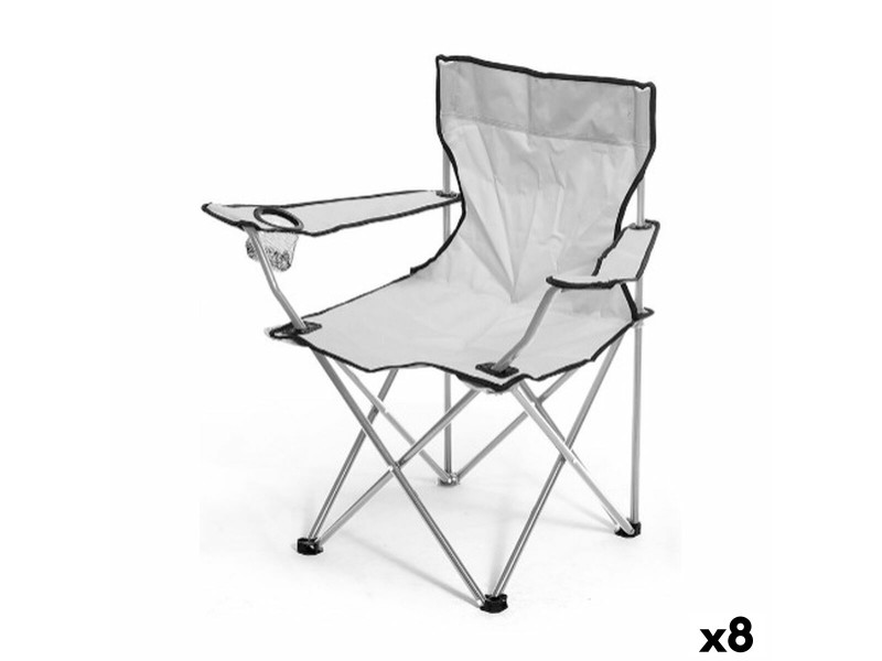 Рибарски стол Gift Decor Сив 79 x 47 x 79 cm (8 броя) NaN –  BB Риболовни столове