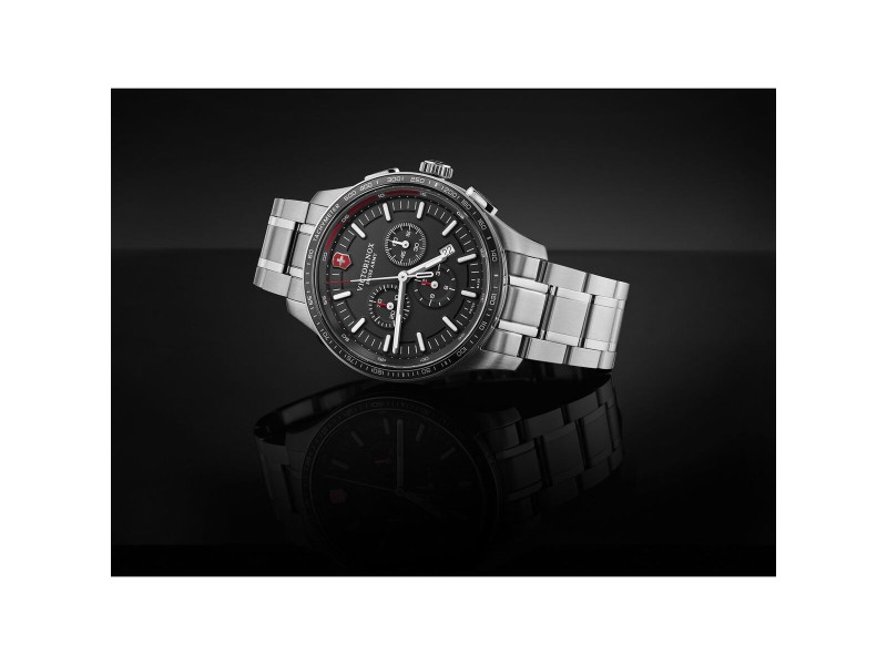 Мъжки часовник Victorinox V241816 Черен Сребрист NaN –  BB Ръчни часовници