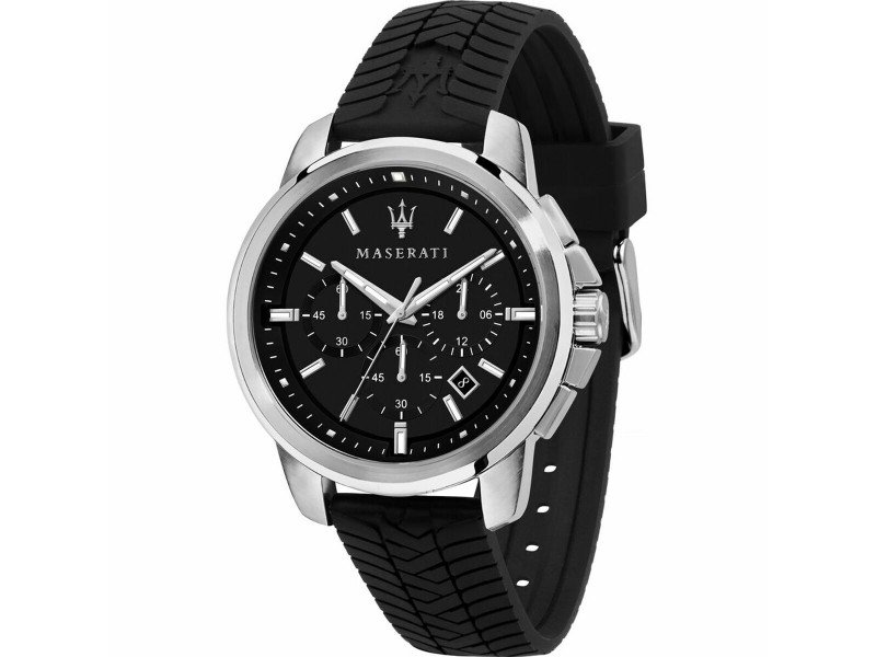Мъжки часовник Maserati R8871621014 Черен (Ø 44 mm) NaN –  BB Ръчни часовници