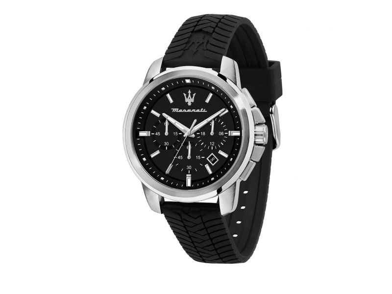 Мъжки часовник Maserati R8871621014 Черен (Ø 44 mm) NaN –  BB Ръчни часовници