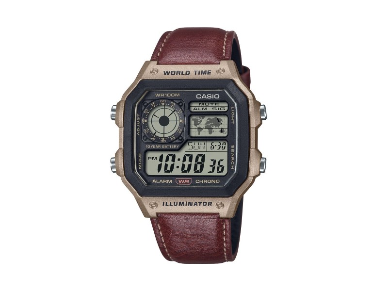 Часовник унисекс Casio AE-1200WHL-5AVEF NaN –  BB Ръчни часовници