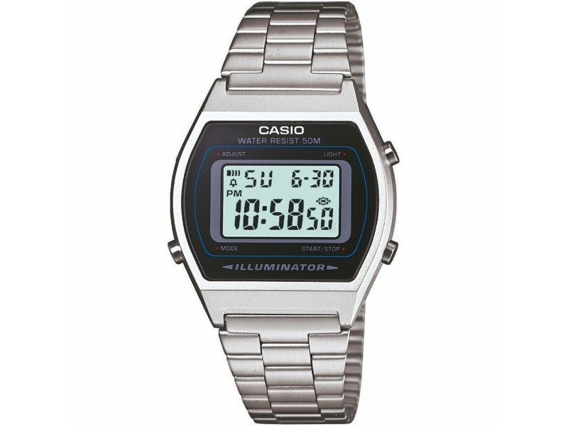 Мъжки часовник Casio B640WD-1AVEF Черен Сребрист NaN –  BB Ръчни часовници