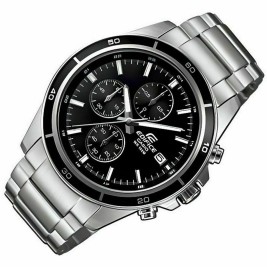 Часовник унисекс Casio EFR-526D-1AVUEF Черен Сребрист