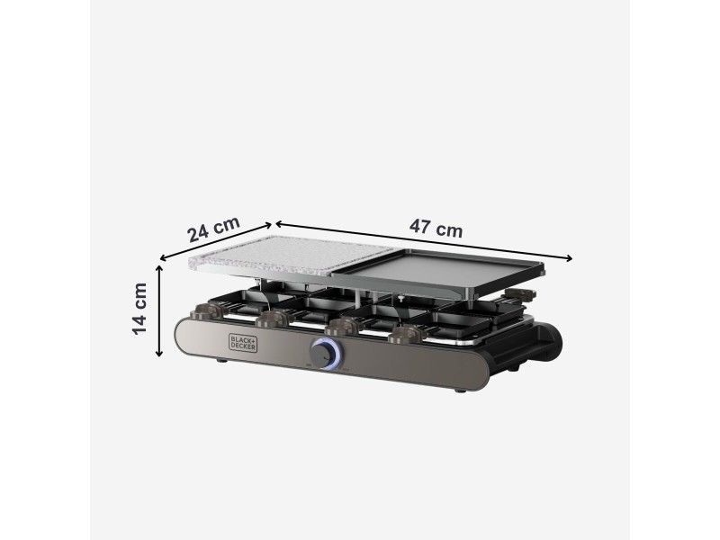 Грил Black & Decker BXFC1400E 1400 W NaN –  BB Електрически ютии