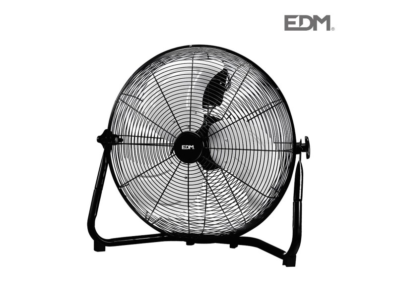 Вентилатор за по EDM 33935 Satin Hair 7 HD 780 Бял Сребрист 100 W 110 W индустриален (След ремонт A) NaN –  BB Настолни вентилатори