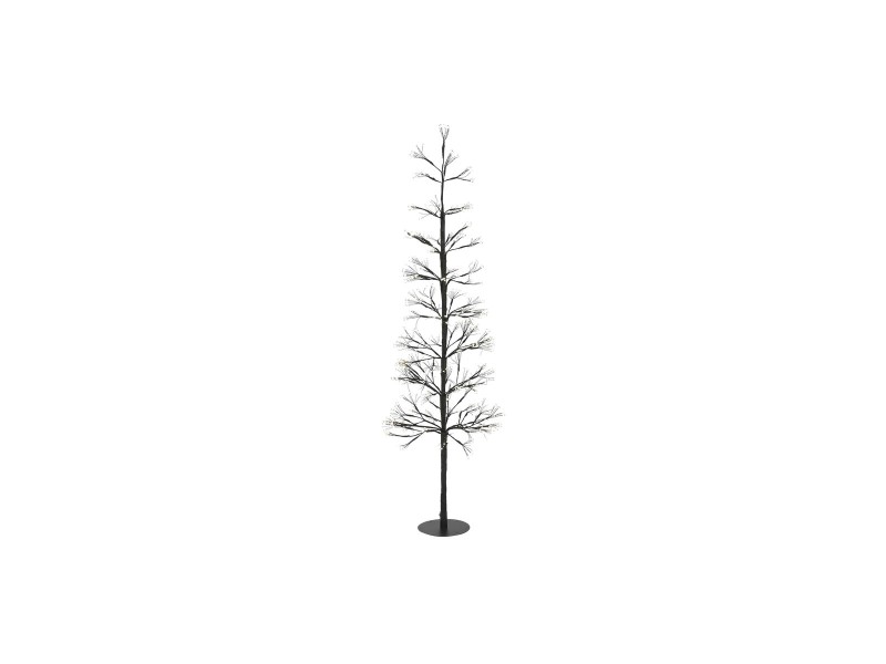Коледно дърво Home ESPRIT Черен Метал 40 x 40 x 120 cm NaN –  BB Коледни елхи