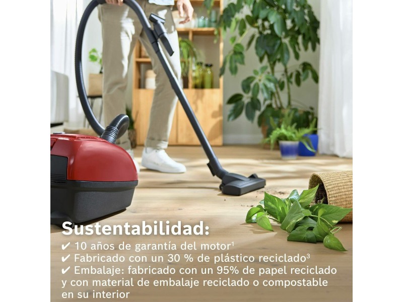 Прахосмукачка BOSCH BGB38RD2 600 W NaN –  BB Ръчни прахосмукачки