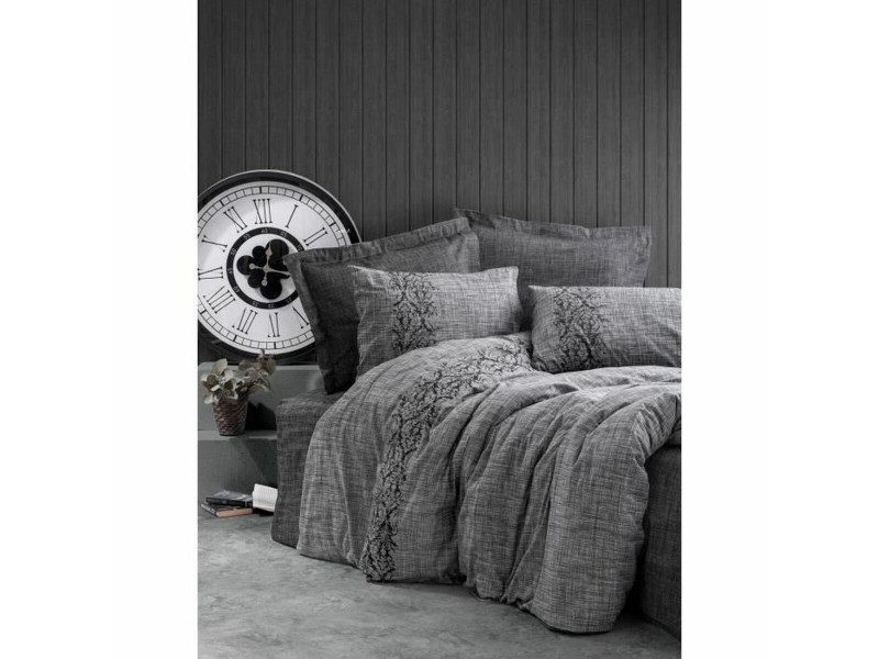 Комплект покривка за завивка Сив 220 x 240 cm NaN –  BB Комплекти за завивка