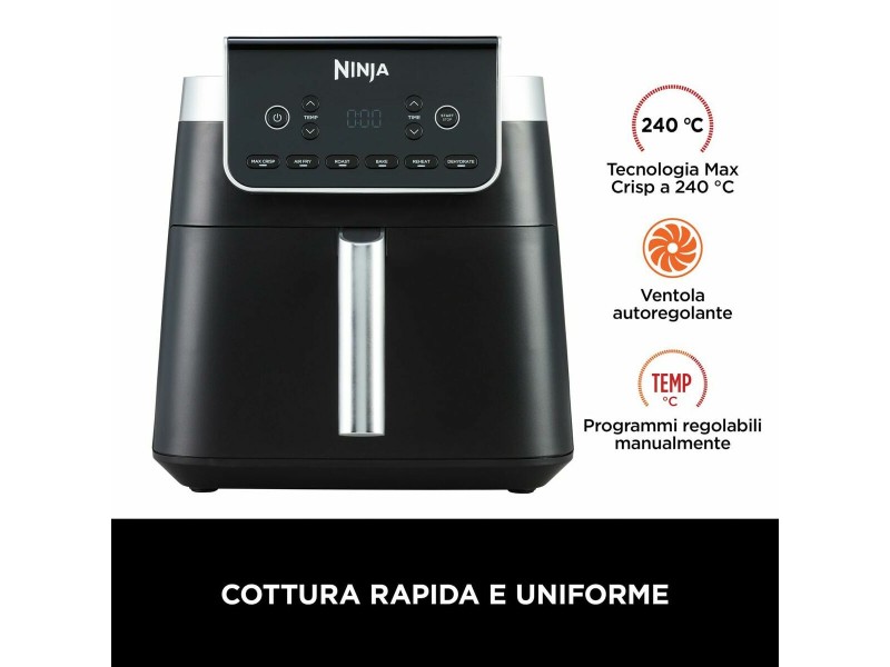 въздушен фритюрник NINJA Сив 6,2 L NaN –  BB Фритюрници с въздух