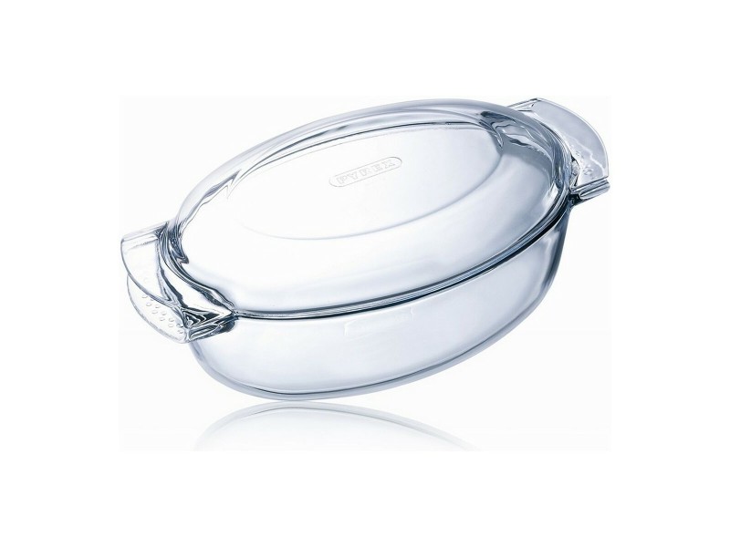 Ястие за печене Pyrex 1040712 Бял Прозрачен калено стъкло 6 L 4,5 g 4,5 L NaN –  BB Тави за печене
