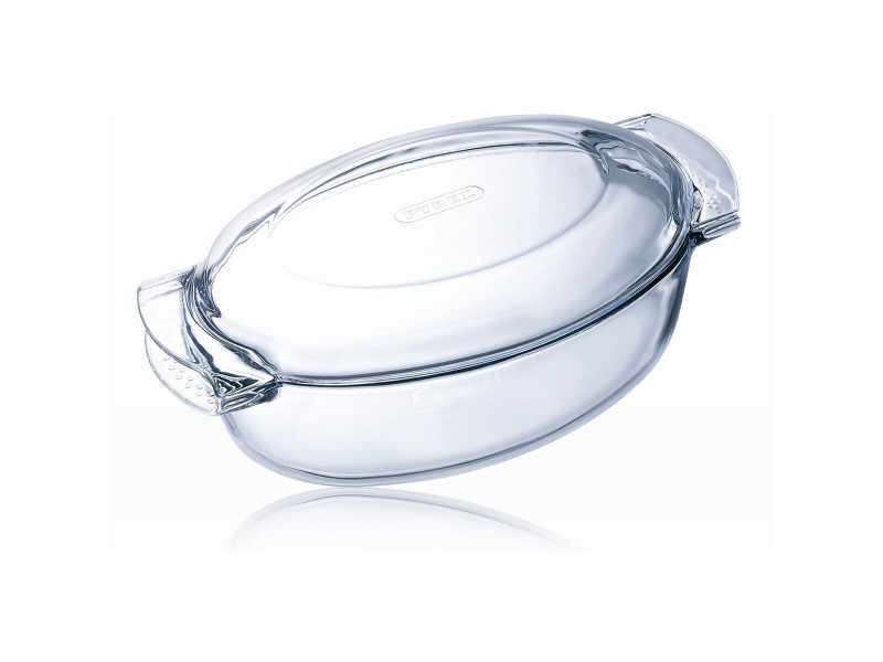 Ястие за печене Pyrex 1040712 Бял Прозрачен калено стъкло 6 L 4,5 g 4,5 L NaN –  BB Тави за печене