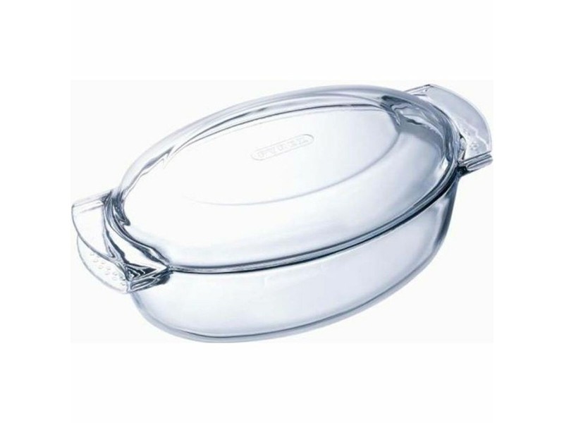 Ястие за печене Pyrex 1040712 Бял Прозрачен калено стъкло 6 L 4,5 g 4,5 L NaN –  BB Тави за печене