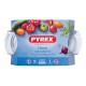 Ястие за печене Pyrex 1040712 Бял Прозрачен калено стъкло 6 L 4,5 g 4,5 L NaN –  BB Тави за печене