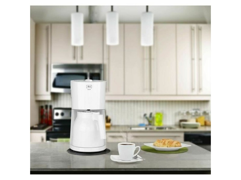 Електрическа кафемашина Melitta 1017-05 1000 W Бял 1000 W 8 Tassid NaN –  BB Супер автоматични кафеварки