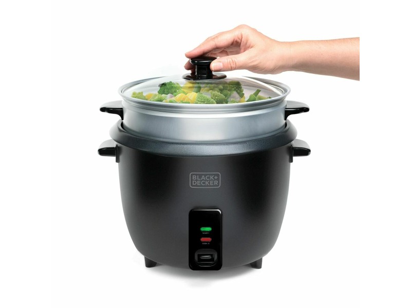 уреда за ориз Black & Decker BXRC1800E Черен 1,8 L NaN –  BB Печки за ориз