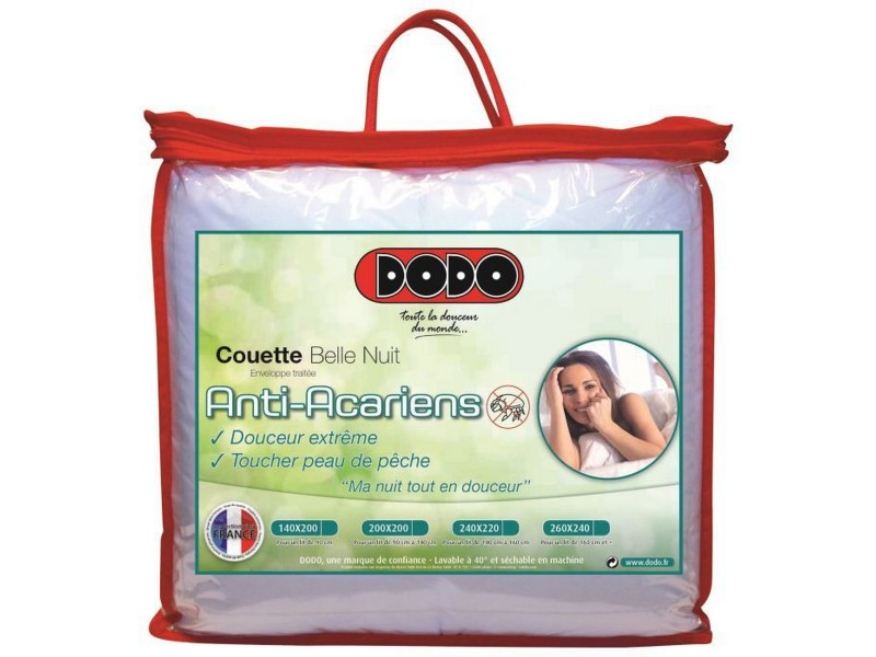 Скандинавски Стил Пълнеж DODO Nice Night 350 g/m² Против акари Бял 200 x 200 cm NaN –  BB Юргани