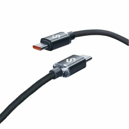 Кабел USB-C към USB-C Subblim OPTIMUS Черен 2 m