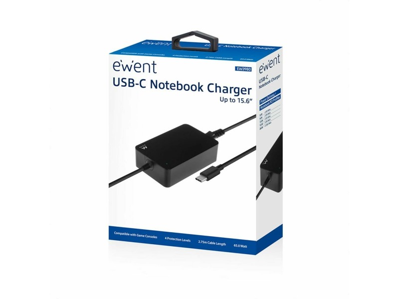Зарядно за лаптоп Ewent EW3980 65 W NaN –