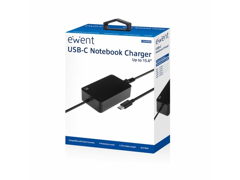 Зарядно за лаптоп Ewent EW3980 65 W NaN –