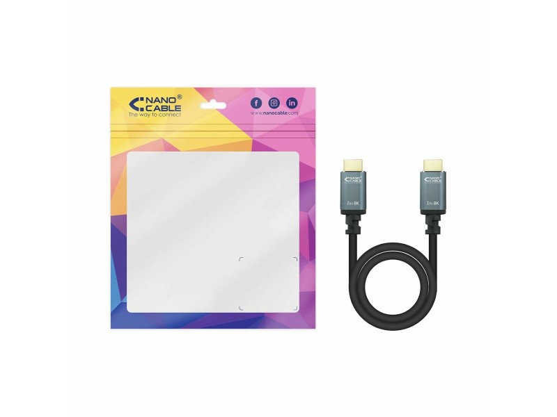 Кабел HDMI NANOCABLE 10.15.8003 Черен 3 m 8K Ultra HD NaN –