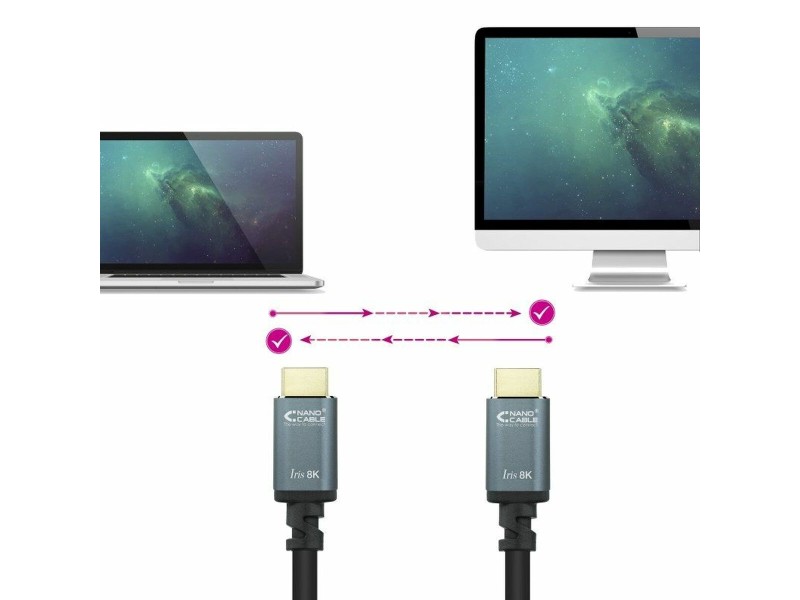 Кабел HDMI NANOCABLE 10.15.8003 Черен 3 m 8K Ultra HD NaN –