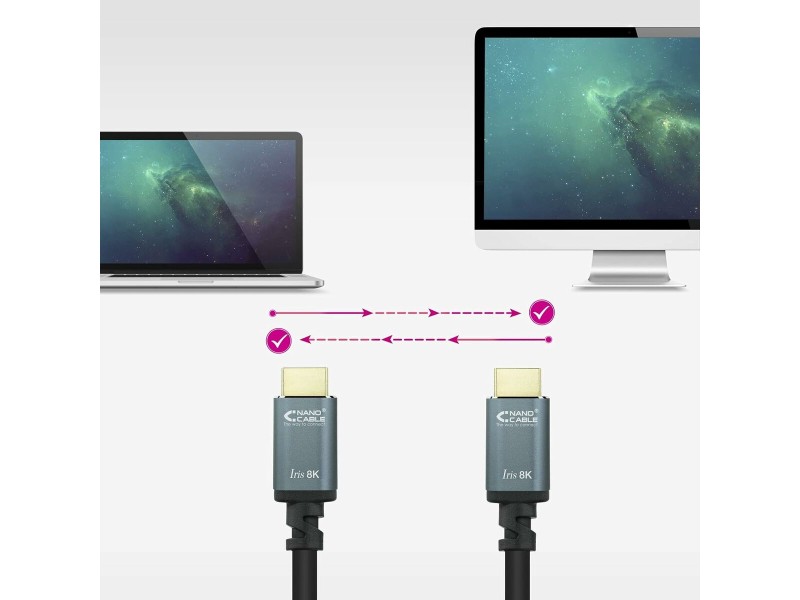 Кабел HDMI NANOCABLE 10.15.8003 Черен 3 m 8K Ultra HD NaN –