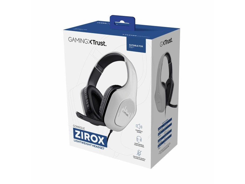 Слушалки с микрофон Trust 24993 GXT415PS ZIROX Бял PlayStation 5 NaN –