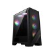 ATX полу-висока кутия MSI MAG FORGE 120A AIRFLOW Черен Прозрачен NaN –