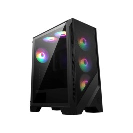 ATX полу-висока кутия MSI MAG FORGE 120A AIRFLOW Черен Прозрачен
