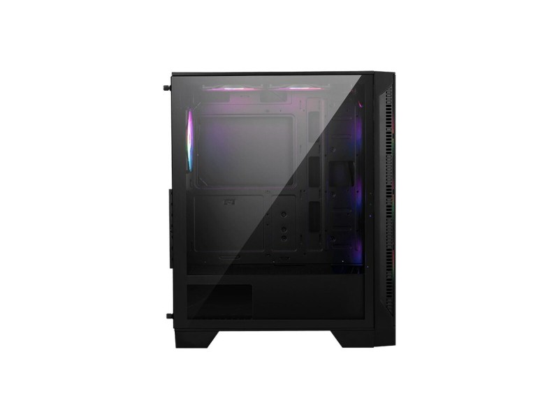 ATX полу-висока кутия MSI MAG FORGE 120A AIRFLOW Черен Прозрачен NaN –