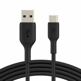 Кабел USB A към USB-C Belkin CAB001bt1MBK Черен 1 m (1 броя)