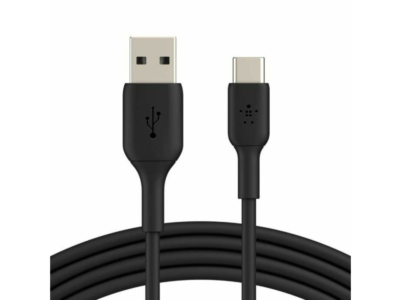 Кабел USB A към USB-C Belkin CAB001bt1MBK Черен 1 m (1 броя) NaN –