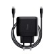 Зарядно за стена + USB-C кабел Trust 24817 Черен 65 W NaN –