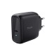 Зарядно за стена + USB-C кабел Trust 24817 Черен 65 W NaN –