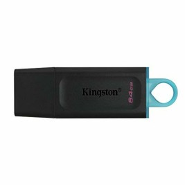 USB стик Kingston DTX/64GB Черен 64 GB