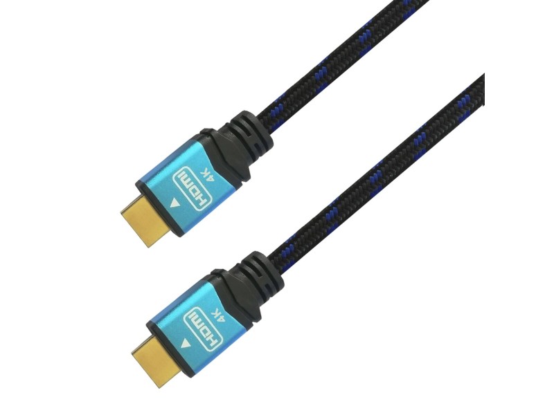 Кабел HDMI Aisens 3 m Черен/Син 4K Ultra HD NaN –