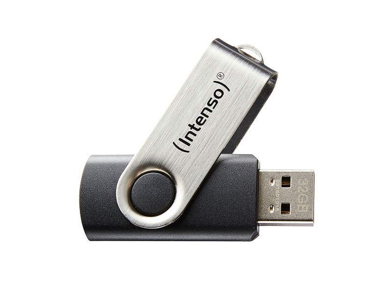 USB стик INTENSO Basic Line 32 GB Черен NaN –
